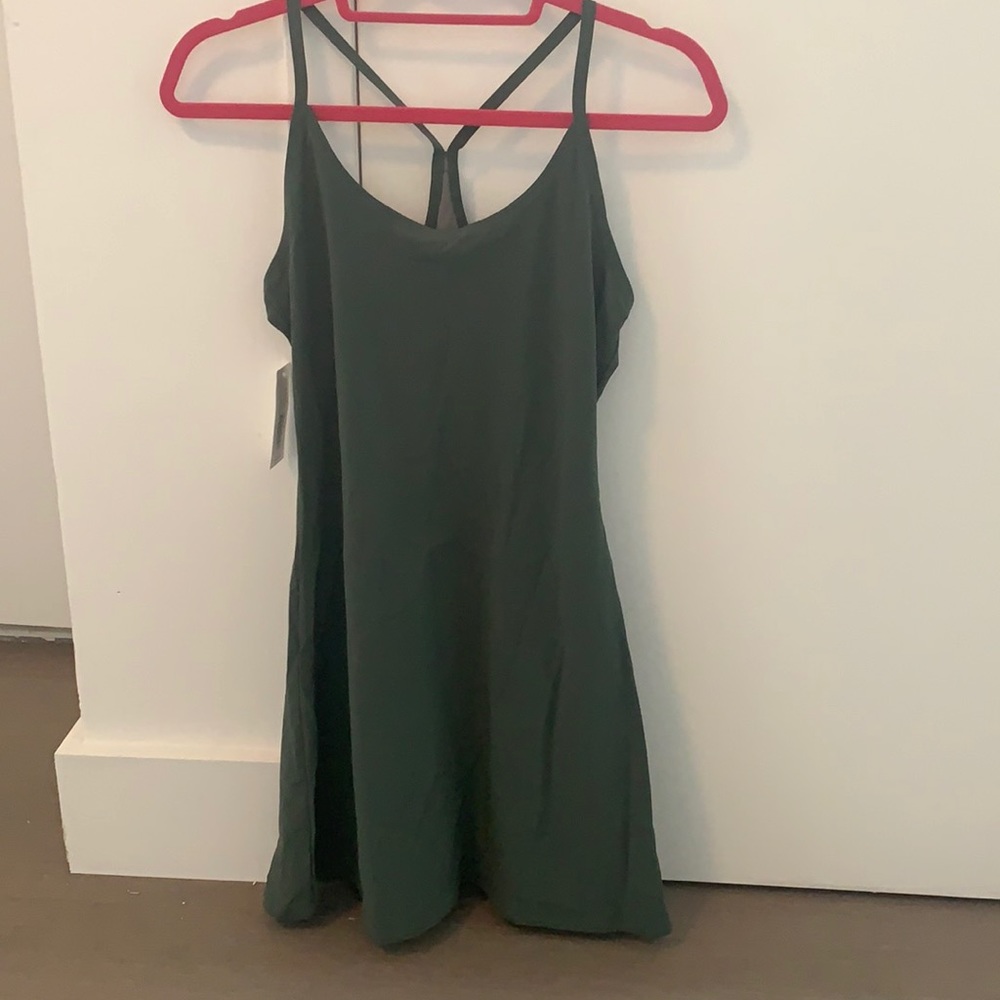 Outdoor Voices Exercise Dress in Green
